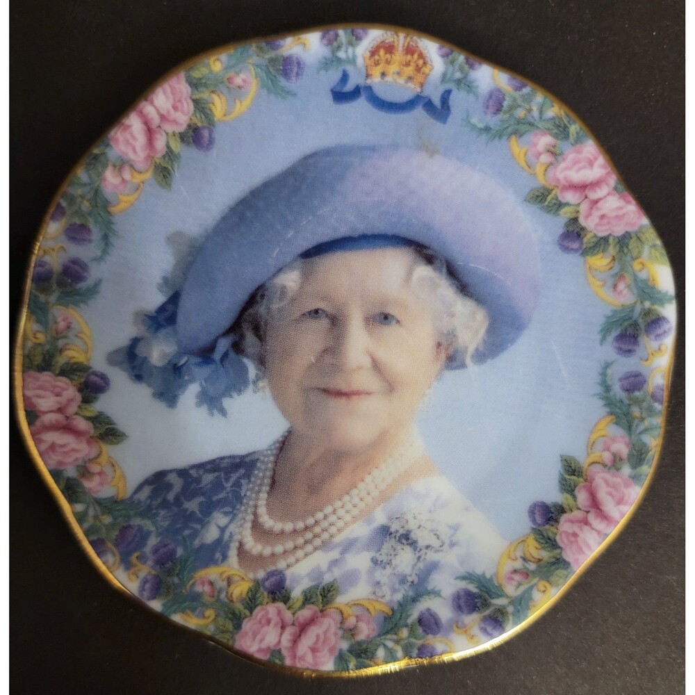 100th Birthday Of Her Majesty Queen Elizabeth, The Queen Mother Bone China Plate